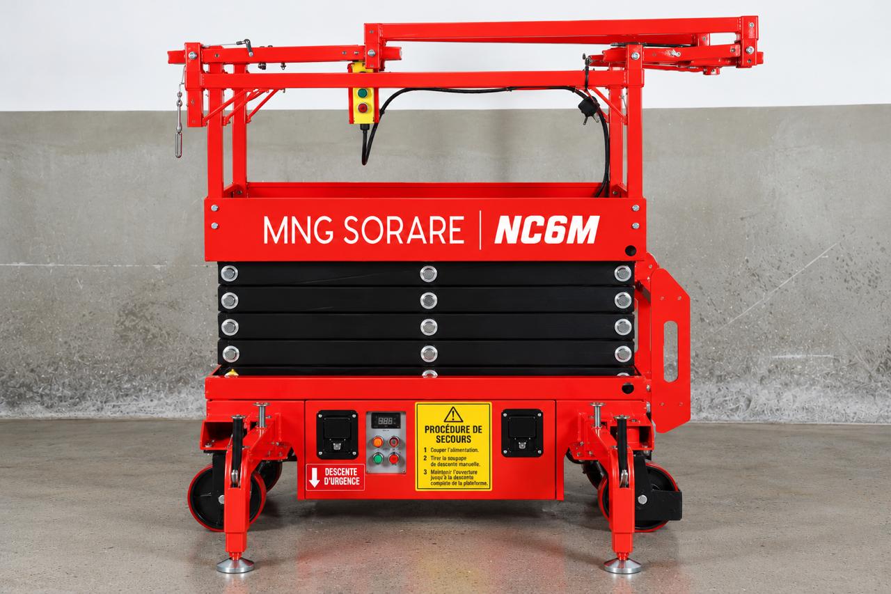 Plateforme élévatrice à ciseaux NC6M MNG SORARE – Image 2