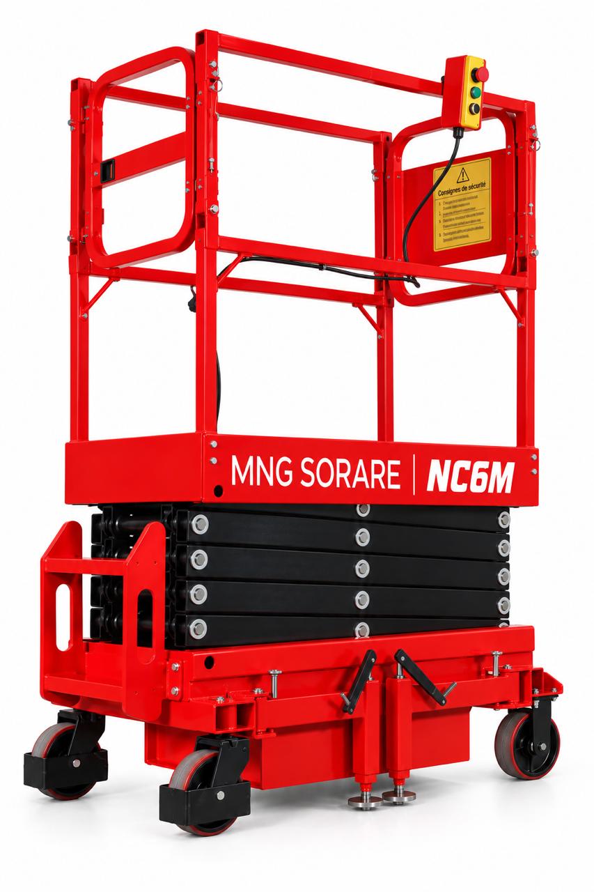 Plateforme élévatrice à ciseaux NC6M MNG SORARE